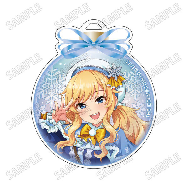 『アイドルマスター シンデレラガールズ』描き下ろしアクリルキーホルダー【スノードームver.】3大槻 唯